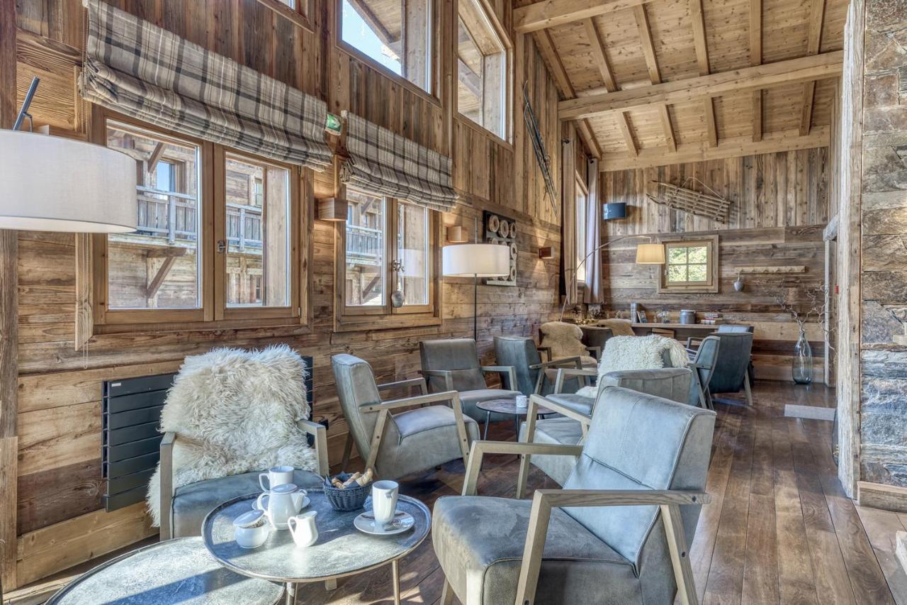 Hotel Les Loges Blanches Megève Exterior foto