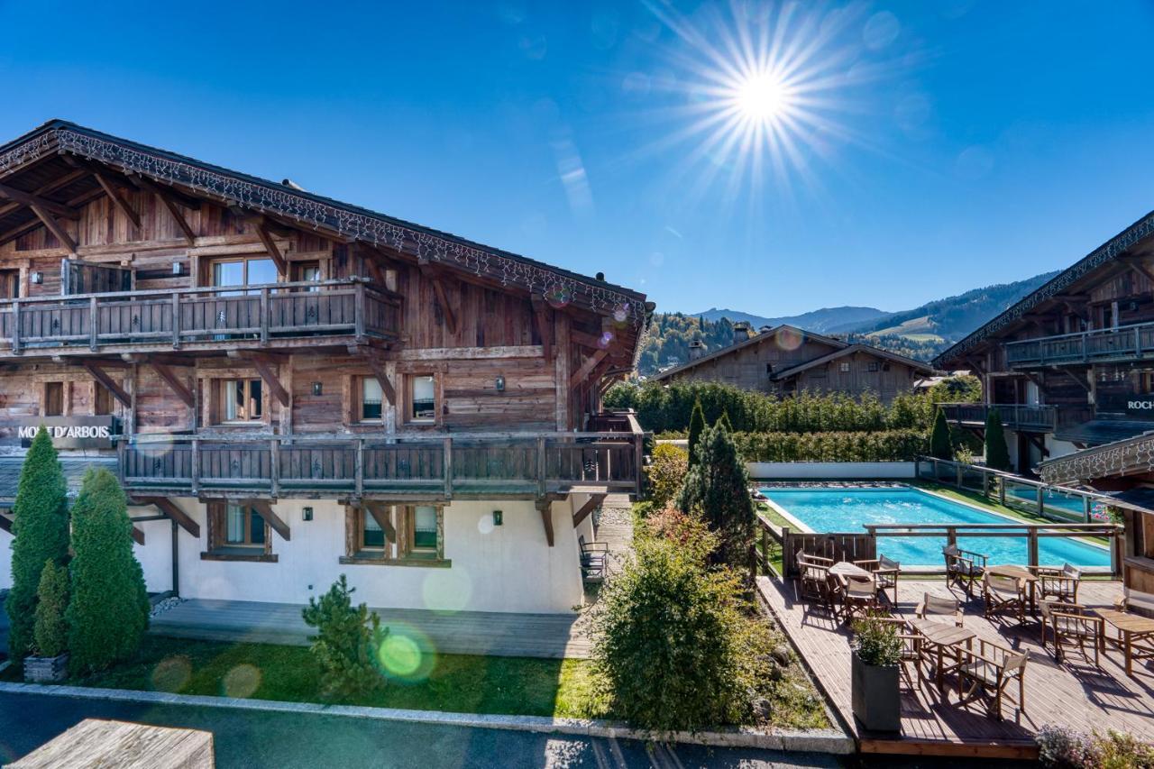 Hotel Les Loges Blanches Megève Exterior foto