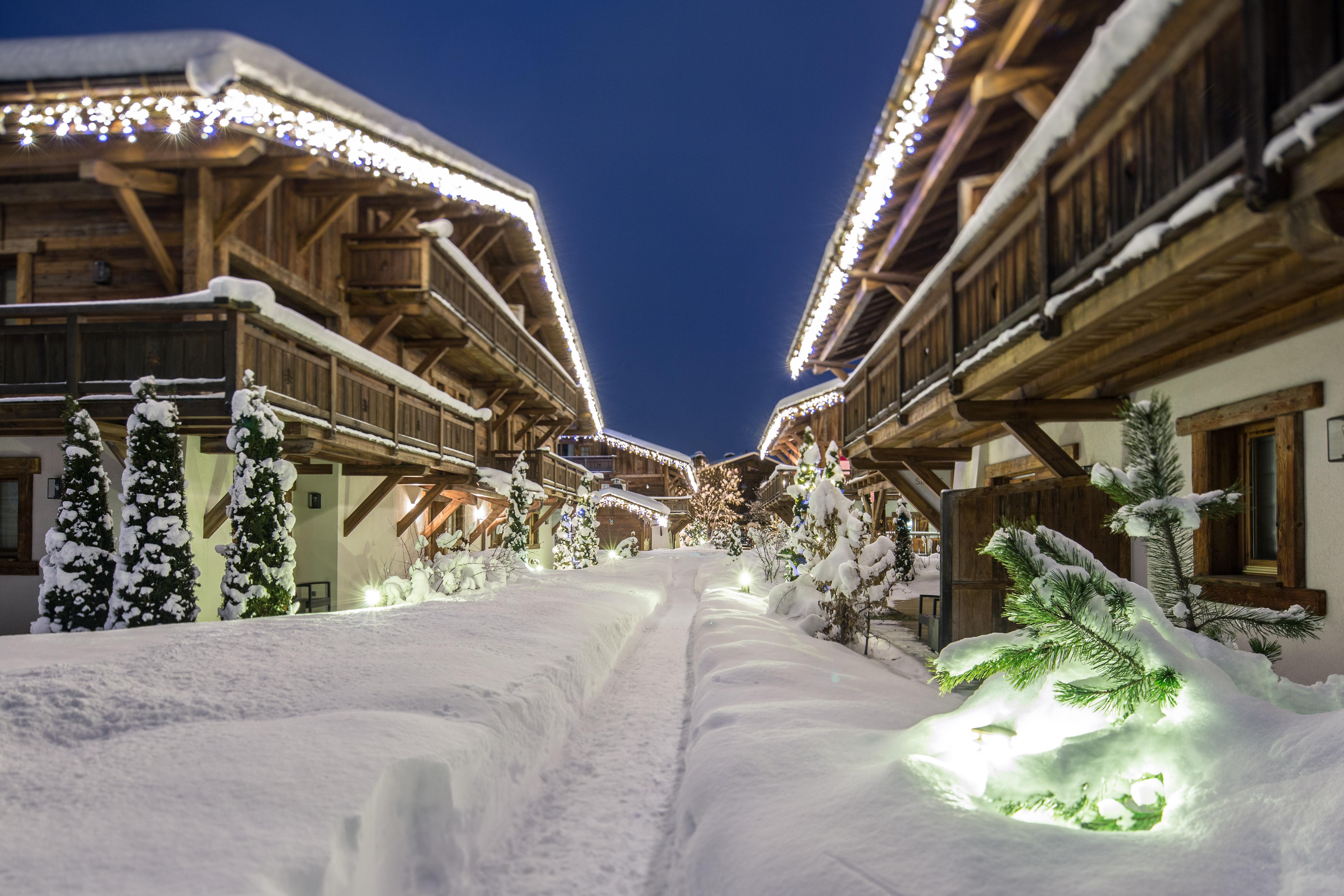 Les Loges Blanches Hotel Megève Exterior foto